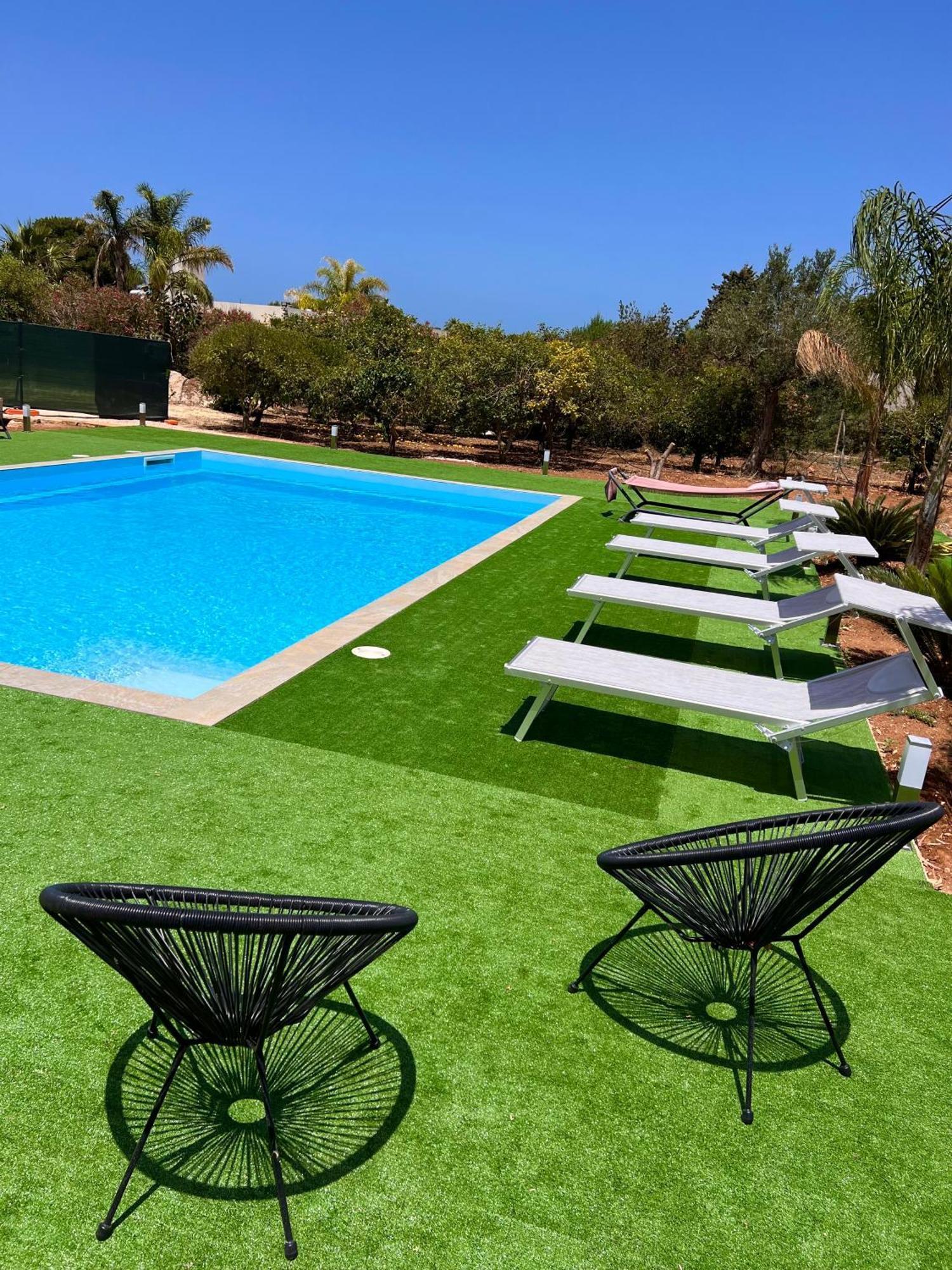 Villa Siciliana Con Piscina "Dal Picciotto" Марсала Экстерьер фото
